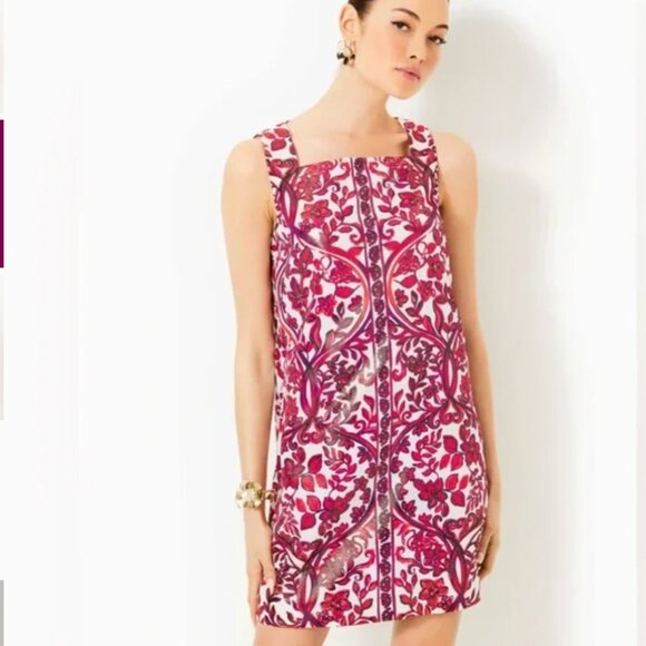 NWT Lilly Pulitzer Ella Shift Dress Slice of Paradise - Size 6 - Picture 3 of 13
